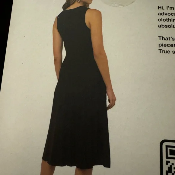 Edited by Remi Bader Black Pleated Dress - Picture 3 of 12